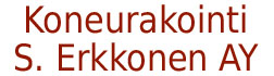 Koneurakointi S. Erkkonen AY logo